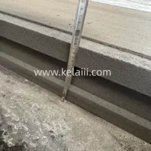 Measurement of precast wall panel thickness