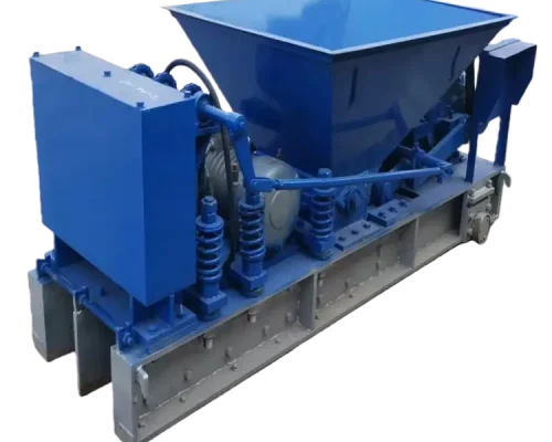 Máquina para pilares de betão pré-fabricados
